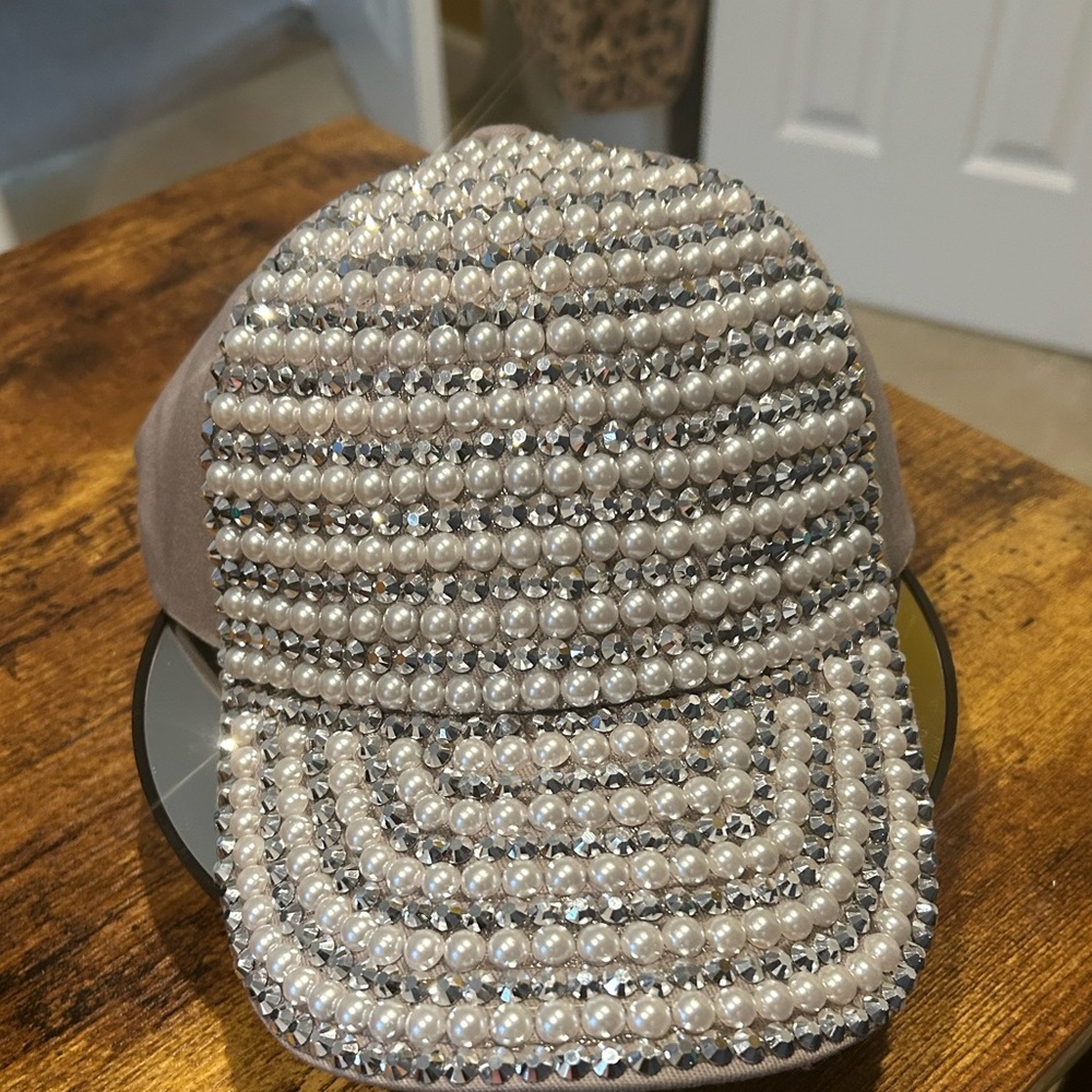 Diamonds and Pearls BLING Hat